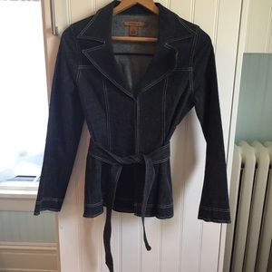Arden B stretchy denim jacket